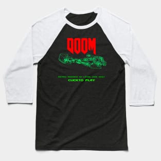 Doom - Click To Play Baseball T-Shirt